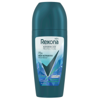 Дезодорант Rexona Men ролл Охлаждающий со свежестью ментола и голубой лаванды 72Н 50 мл 