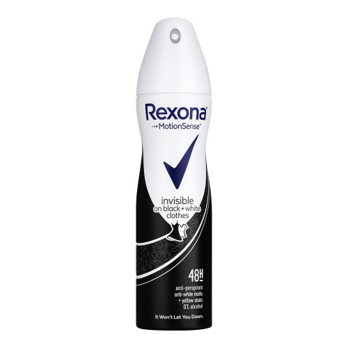 Дезодорант Rexona спрей Невидимый на черном и белом 150 мл