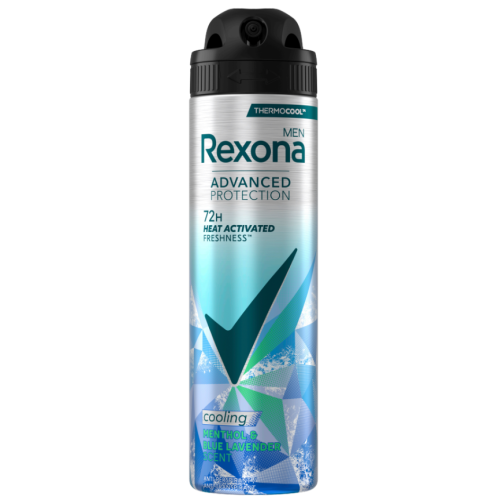 Дезодорант Rexona Men спрей охлаждающий со свежестью ментола и голубой лаванды 72Н 150 мл