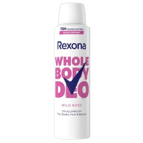 Дезодорант Rexona спрей для всего тела с ароматом дикой розы 150 мл