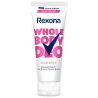 Дезодорант-крем Rexona для всього тіла з ароматом дикої троянди 75 мл