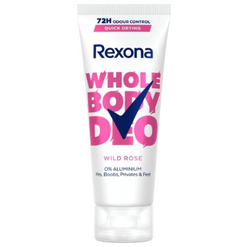 Дезодорант-крем Rexona для всего тела с ароматом дикой розы 75 мл