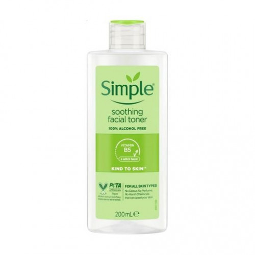 Успокаивающий тоник для лица Simple Soothing Facial Toner 200 мл