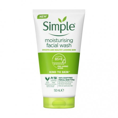 Увлажняющий гель для умывания Simple Kind to Skin Moisturising Facial Wash 150 мл