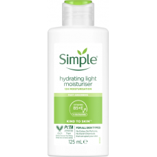Легкий увлажняющий крем для лица Simple Hydrating Light Moisturiser Kind to Skin 125 мл