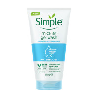 Мицеллярный гель для умывания Simple Water Boost Micellar Facial Gel Wash 240 мл