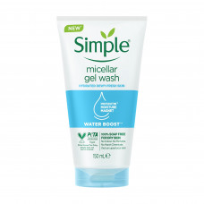 Мицеллярный гель для умывания Simple Water Boost Micellar Facial Gel Wash 240 мл