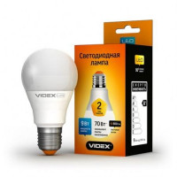 Лампа Led Videx A60E 9W E27 4100K 220V