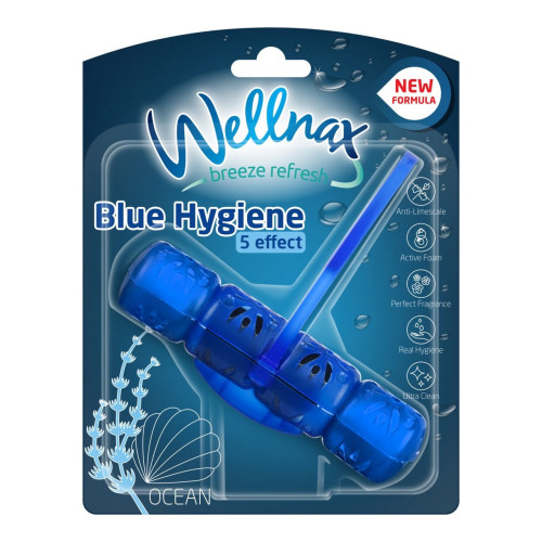 Блок для туалета Wellnax Strong Effect Ocean 57 гр