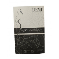 Колготки женские Demi SOFT COTTON хлопок 360 den р.М черный №5000