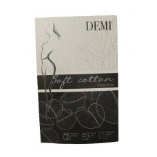 Колготки женские Demi SOFT COTTON хлопок 360 den р.М черный №5000
