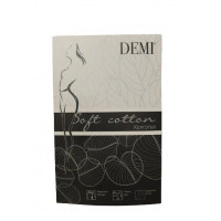 Колготки жіночі Demi SOFT COTTON бавовна 360 den р.L чорний №5000