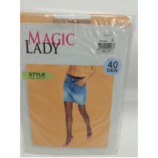 Колготки женские Magic Lady Style 40 ден размер 2 бежевый