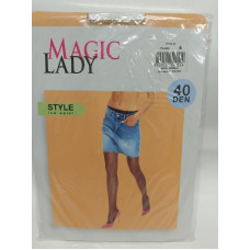 Колготки женские Magic Lady Style 40 ден размер 4 бежевый