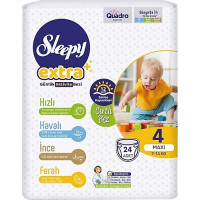 Подгузники Sleepy Extra Maxi № 4 7-16 кг 24 шт