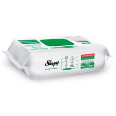 Вологі серветки Sleepy Easy Clean універсальні для прибирання 100 шт зелені