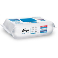 Вологі серветки Sleepy Easy Clean універсальні для прибирання 100 шт сині