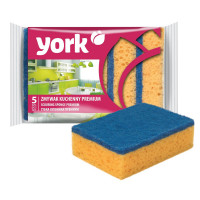Губка для посуду York PREMIYM 5 шт №030300