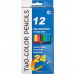 Карандаши StarColor 24 цвета двухсторонние 12 шт UN010