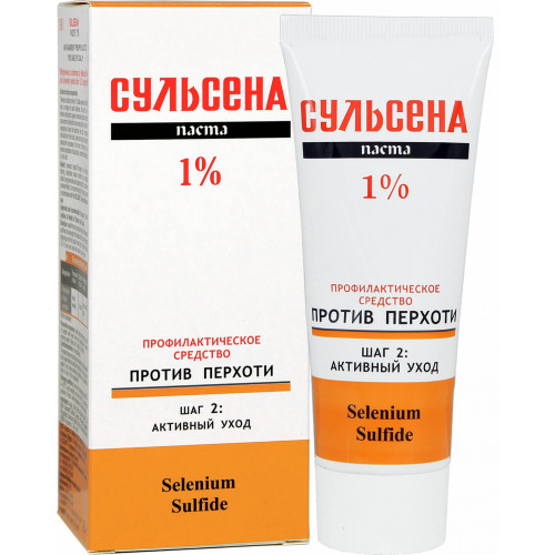 Паста для волосся Сульсена проти лупи 1% 75 мл