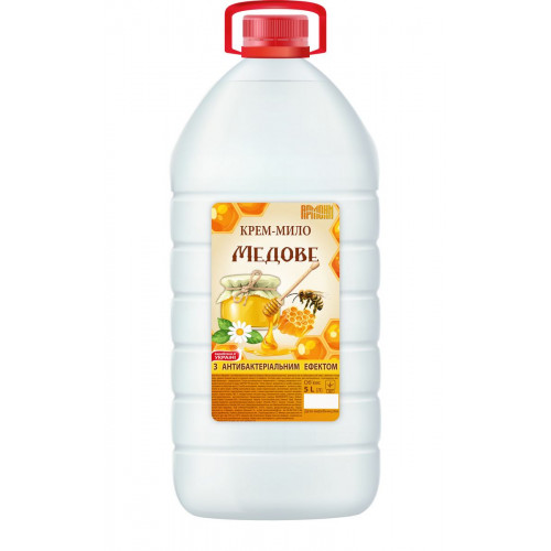 Крем-мило Армони Sabon Антибактеріальне Медове 5 л