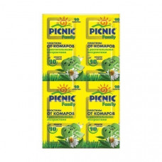 Пластини від комарів Picnic Family 10 шт