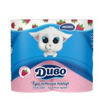 Туалетний папір Диво Aroma Малина 2 шари 4 шт