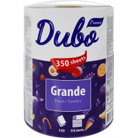 Бумажные Полотенца Диво Premio Grande 2-х слойные 350 листов 1шт