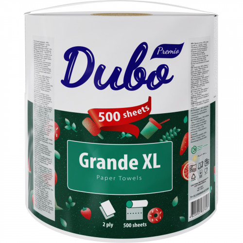 Паперові рушники Диво Premio Grande XL 2-х шарові 500 аркушів 1шт
