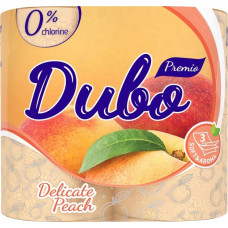 Туалетний папір Диво Premio Delicate Peach 3 шари 4 шт