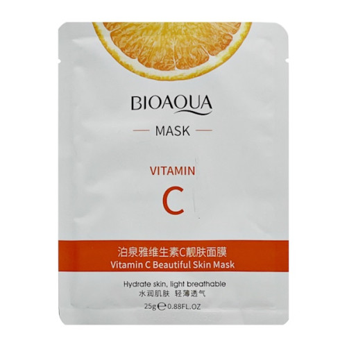 Тканевая маска для лица BIOAQUA  Vitamin C 25мл