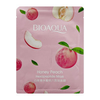 Тканевая маска для лица BIOAQUA Peach Hexapeptide 25 мл