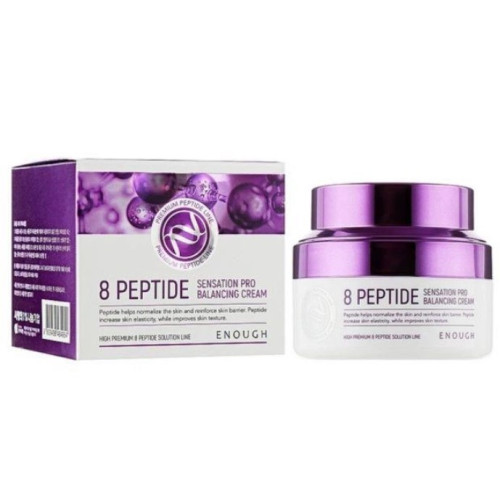 Антивіковий крем Enough пептидний Premium 8 Peptide Sensation Pro Balancing Cream 50 мл