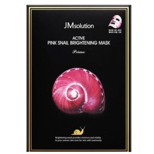 Тканевая маска для лица JM Solution Active Pink Snail Brightening Mask 1 шт