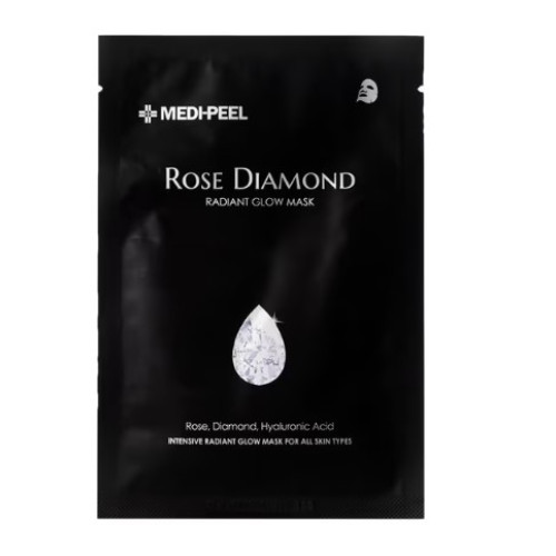 Тканевая Medi-peel маска с экстрактом розы Rose Diamond Radiant Glow Mask 25 мл