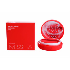 Тональний крем-кушон Missha Velvet Finish Cushion SPF50+/PA+++ №21  Light beige