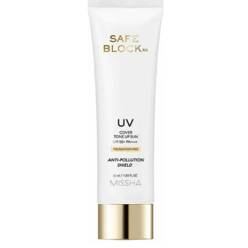 Солнцезащитный крем для лица Missha Safe Block RX  Sun SPF50+/PA++++ 50 мл