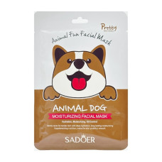 Тканевая маска для лица SADOER 25 г Animal Dog SD58635