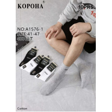 Шкарпетки Корона чоловічі високі 41-47 р A1576