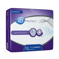 Пелюшки для дорослих ID Expert Protect Plus 60 см на 90 см 30 шт