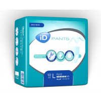 Подгузники-трусы для взрослых ID Essential Expert Plus L 10 шт