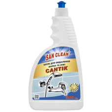 Средство для удаления налета и ржавчины San Clean Сантик 500 мл запаска