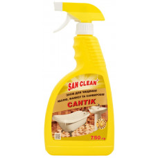 Чистящее средство сантехники San Clean Сантик с распылителем 750 мл