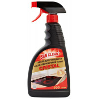 Средство для чистки стеклокерамики San Clean Сristal 500 мл  с распылителем 