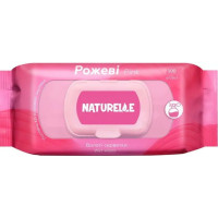Серветки вологі Naturelle Pink 100 шт
