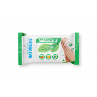 Серветки вологі Naturelle antibacterial, подорожник 48 шт