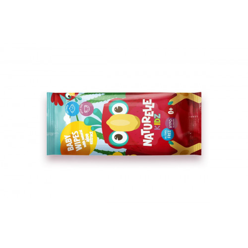 Серветки вологі дитячі Naturelle Kidz Алое 10 шт