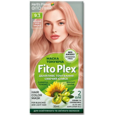 Тонирующая маска Фито линия Herb's Planet Fito Plex 9.3 Розовый шелк 30 мл