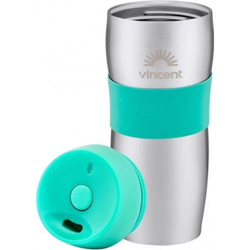 Термокружка Vincent Ultra Green 450 мл  №VC-1527UG