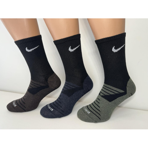 Носки мужские ЖИТОМИР NIKE every day махровая стопа р.41-44 mix